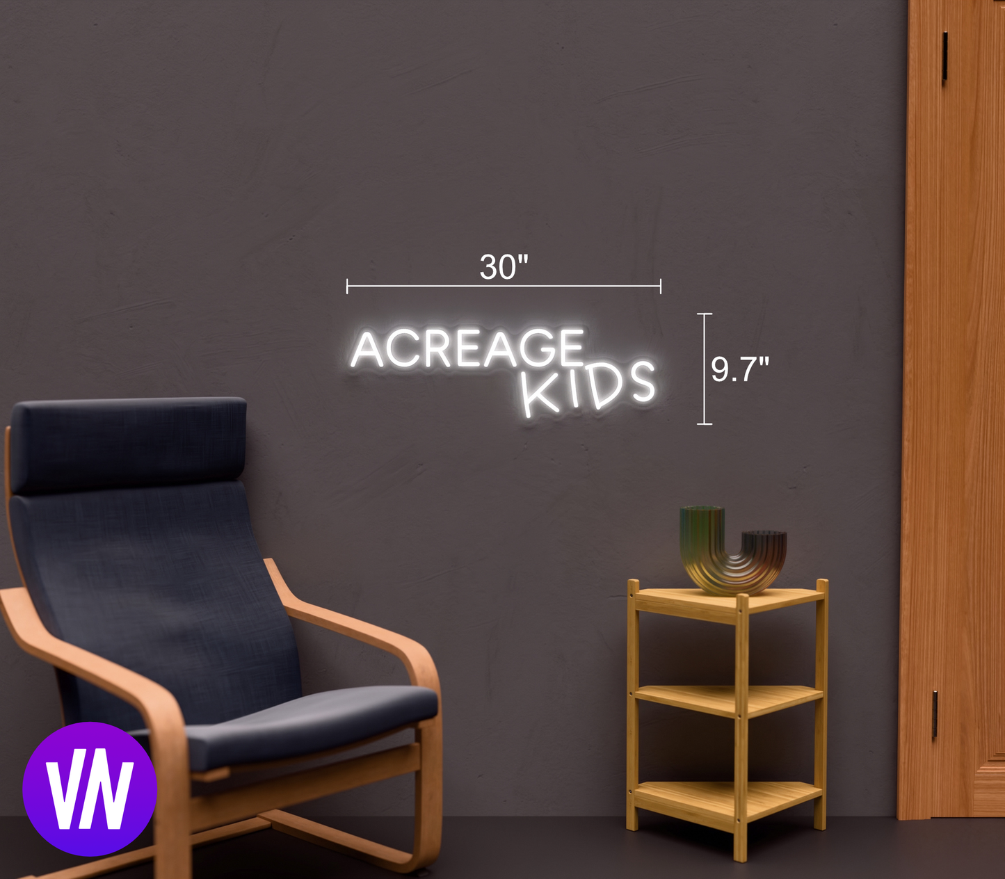 ACREAGE KIDS - CUSTOM LED NEON SIGN
