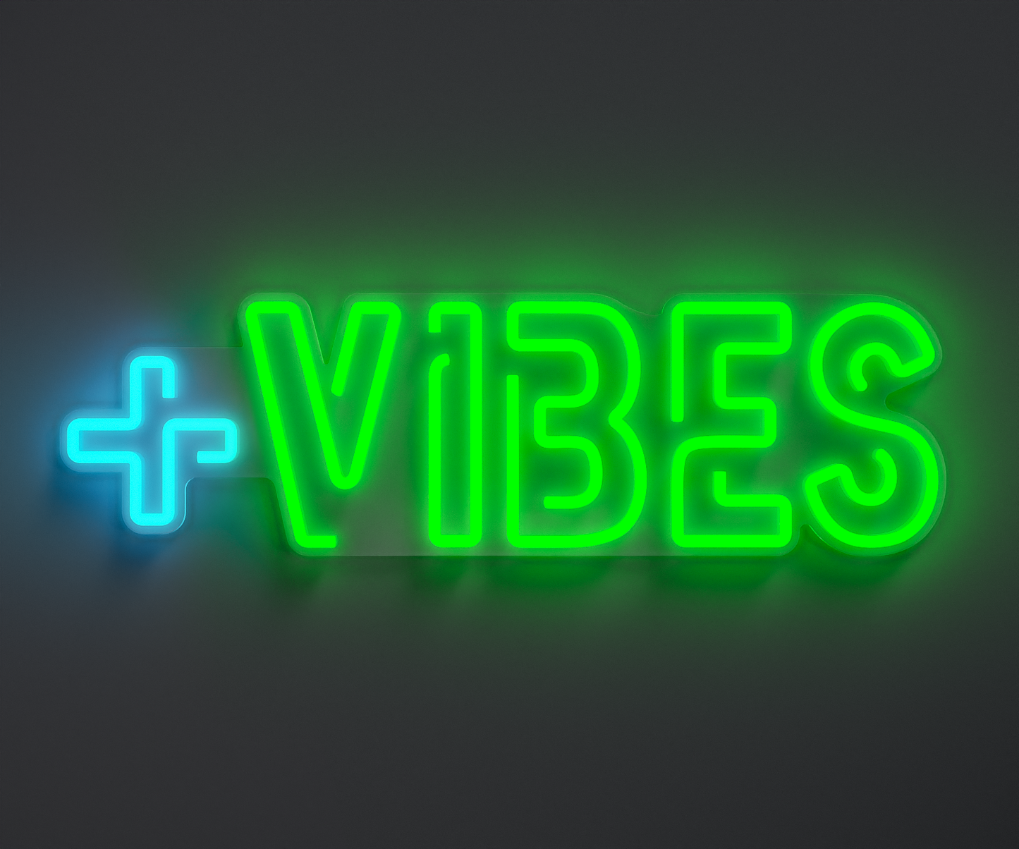 Positive Vibes LED Neon Sign