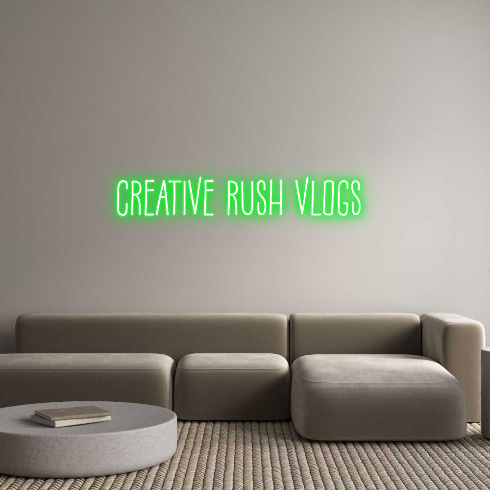 Custom Neon: Creative rush...